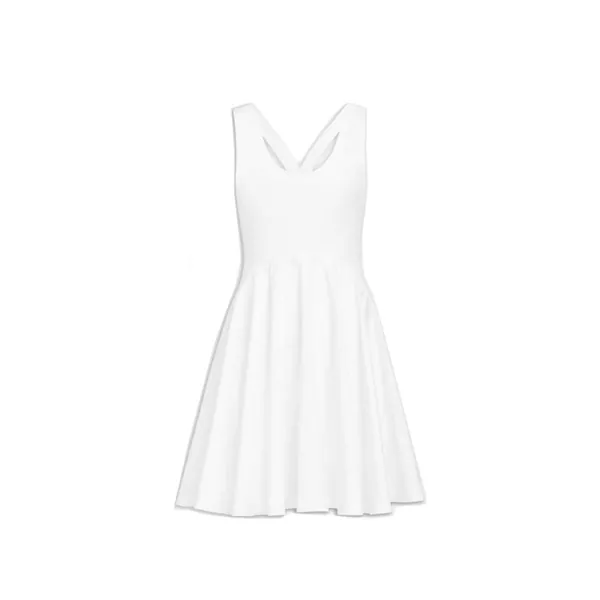 Rochii Alaa Alaia Cotton Mini Dress White Femei (BM 16651062) 1