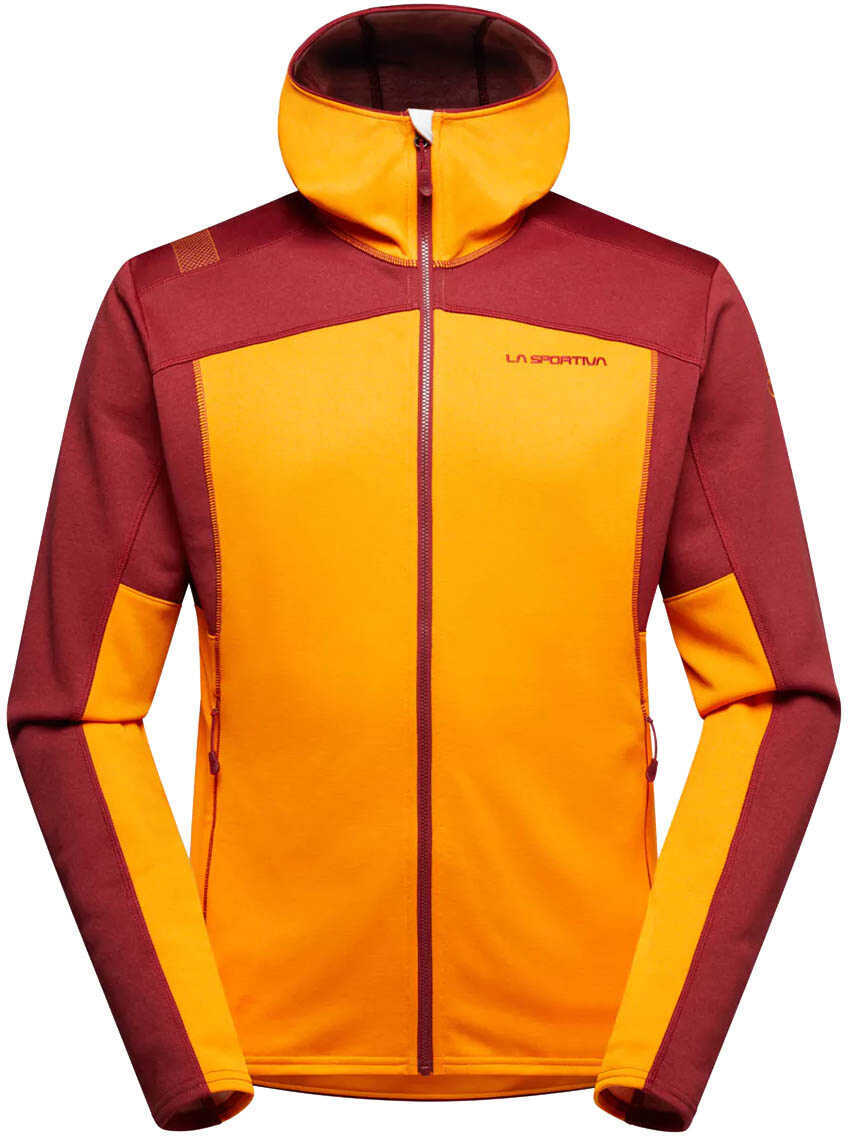 Bluze de trening La Sportiva Cosmic Hoody M Papaya/Sangria Orange/Red Barbati (BM 16651293) 2