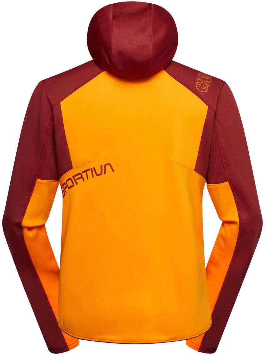 Bluze de trening La Sportiva Cosmic Hoody M Papaya/Sangria Orange/Red Barbati (BM 16651293) 1