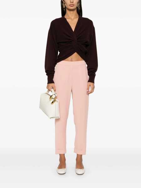 Pantaloni P.A.R.O.S.H. PANTS Pink Femei (BM 16651641) 2