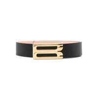Curele Victoria Beckham Victoria Beckham Logo Buckle Leather Belt
