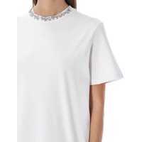 Tricouri Golden Goose Dama - Tricouri Golden Goose Golden Goose Rhinestones T-Shirt WHITE Femei (BM 16652367) - B-mall.ro