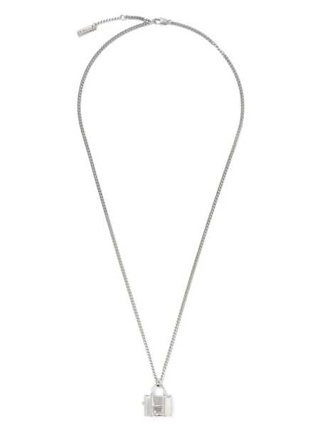 Bijuterii Marc Jacobs Marc Jacobs The Tote Bag Pendant Necklace LIGHT ANTIQUE SILVER Femei (BM 16652424) 4