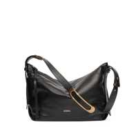 Genti de umar Isabel Marant Leyden Logo-Stamp Leather Shoulder Bag Femei