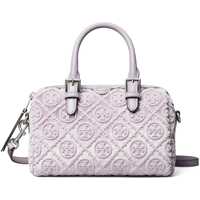 Genti de mana "T Monogram Petite Satchel Bag In Fil Coupé" Femei