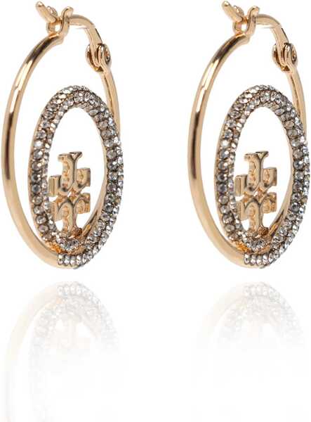 Cercei Tory Burch Miller Hoop Earrings GOLD Femei (BM 16656105) 3