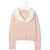 Blumarine Cardiganl Faux Fur Collar PINK