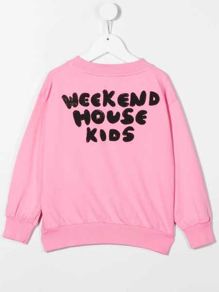 Hanorace WEEKEND HOUSE KIDS Octopus Crewneck Sweatshirt PINK Fete (BM 16656756) 2