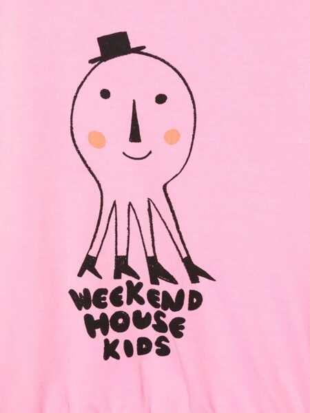 Hanorace WEEKEND HOUSE KIDS Octopus Crewneck Sweatshirt PINK Fete (BM 16656756) 3