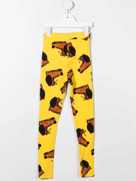 Pantaloni casual WEEKEND HOUSE KIDS Dog Boots Leggings YELLOW Fete (BM 16656768) 2