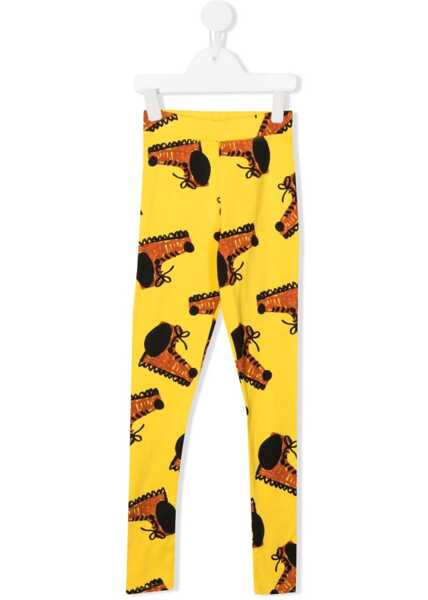 Pantaloni casual WEEKEND HOUSE KIDS Dog Boots Leggings YELLOW Fete (BM 16656768) 1