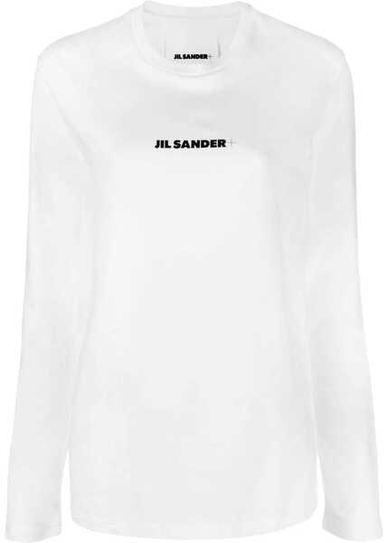 Tricouri Jil Sander T-Shirt Con Logo WHITE Femei (BM 16656786) 1
