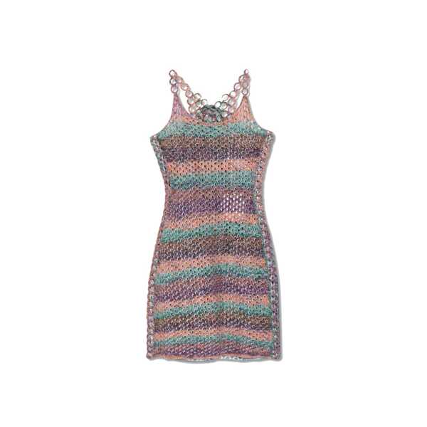 Rochii Chloe Chlo Crochet Mini Dress Pink Femei (BM 16656972) 1