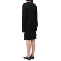Imbracaminte LEMAIRE Dama - Rochii LEMAIRE Lemaire Cotton Dress Black Femei (BM 16656996) - B-mall.ro