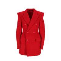 Sacouri Balenciaga Tweed Blazer Jacket Femei