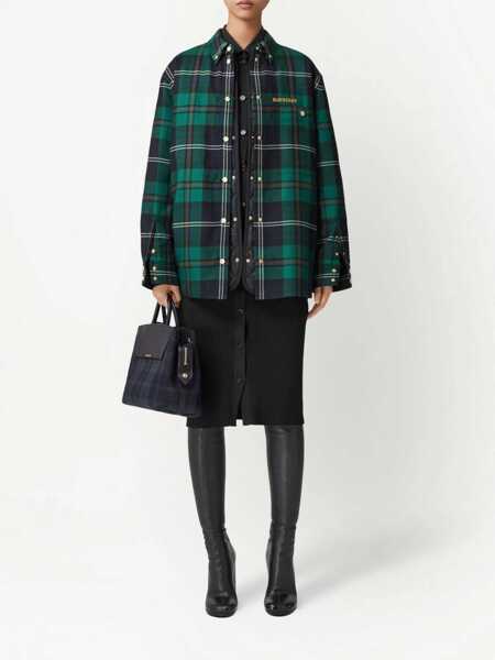 Jachete Burberry Burberry Two-Piece Jacket Green Femei (BM 16657020) 2