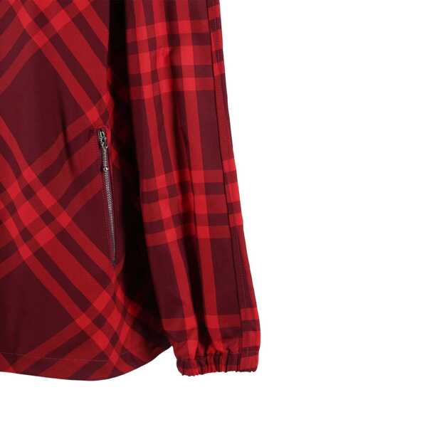 Jachete Burberry Burberry Windbreaker Jacket Red Femei (BM 16657029) 3