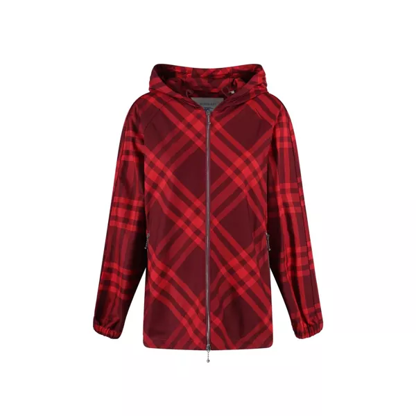 Jachete Burberry Burberry Windbreaker Jacket Red Femei (BM 16657029) 1