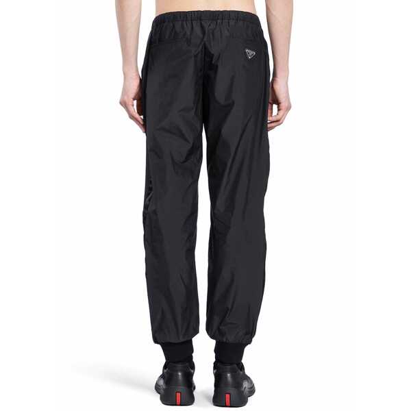 Pantaloni de trening Prada Prada Silk Tec Sweatpants Black Barbati (BM 16657083) 3