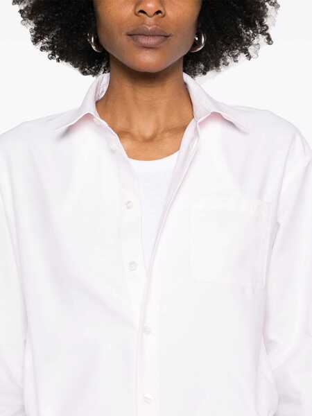 Camasi casual A.P.C. A.P.C. SHIRT COECK.F12550 AAB BLANC Fab Rose Pale Femei (BM 16657188) 5