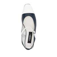 Balerini CAREL PARIS Dama - Balerini CAREL PARIS Oceano Blue Slingback Ballet Shoes With Contrasting Toe In Leather Woman BLUE Femei (BM 16658904) - B-mall.ro