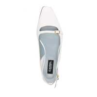 Balerini CAREL PARIS Dama - Balerini CAREL PARIS Ninon Beige Slingback Ballet Shoes In Leather Woman WHITE Femei (BM 16658919) - B-mall.ro