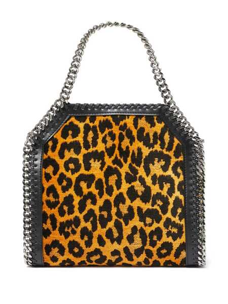 Genti de mana Stella McCartney Stella McCartney Falabella Mini Leopard-Print Tote Bag Multicolor Femei (BM 16658967) 4