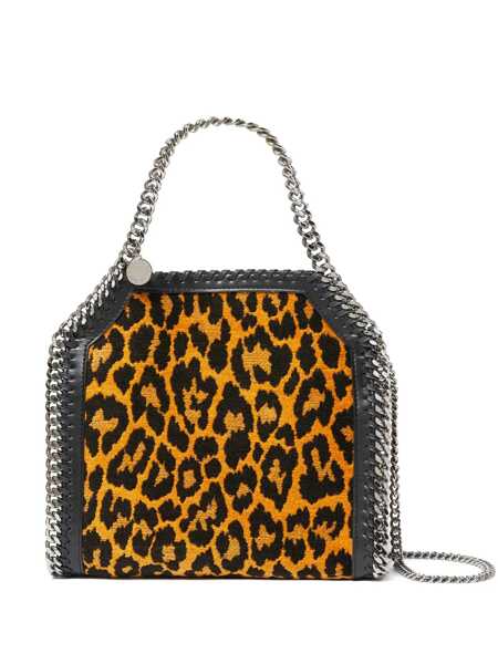 Genti de mana Stella McCartney Stella McCartney Falabella Mini Leopard-Print Tote Bag Multicolor Femei (BM 16658967) 1