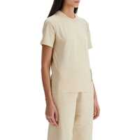 Tricouri T-Shirt With Patch Logo Design Femei