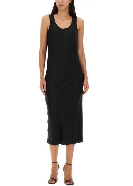 Rochii casual SPORTMAX Silk Dress BLACK Femei (BM 16664490) 2