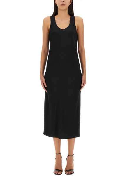 Rochii casual SPORTMAX Silk Dress BLACK Femei (BM 16664490) 1