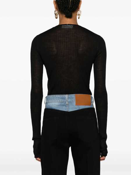 Pulovere casual SPORTMAX Body Dinar BLACK Femei (BM 16664520) 4