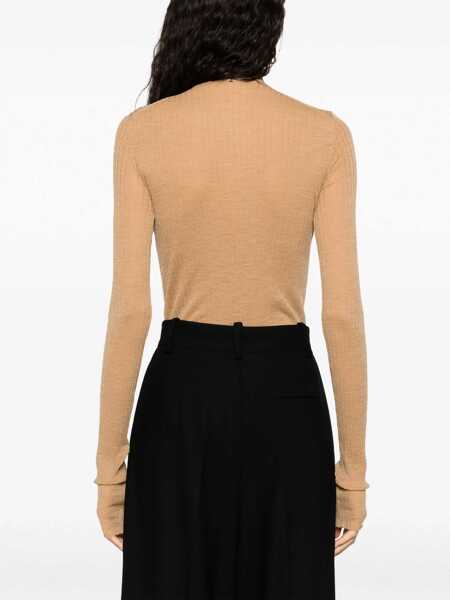 Pulovere casual SPORTMAX Body Dinar BEIGE Femei (BM 16664538) 4