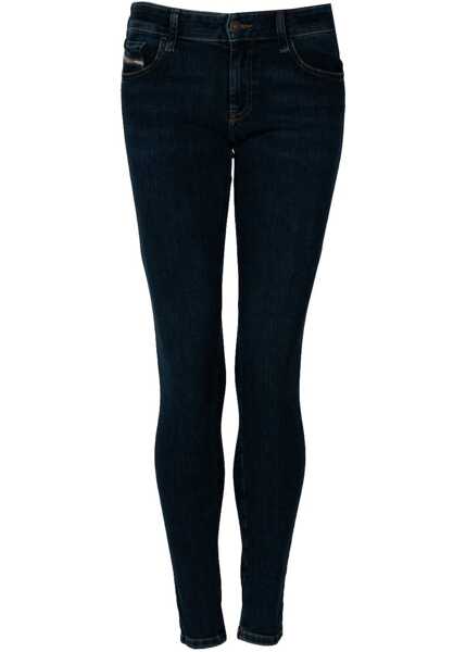 Pantaloni casual Diesel Slandy-Low 00SGSQ069TR Niebieski Barbati (BM 16664829) 2