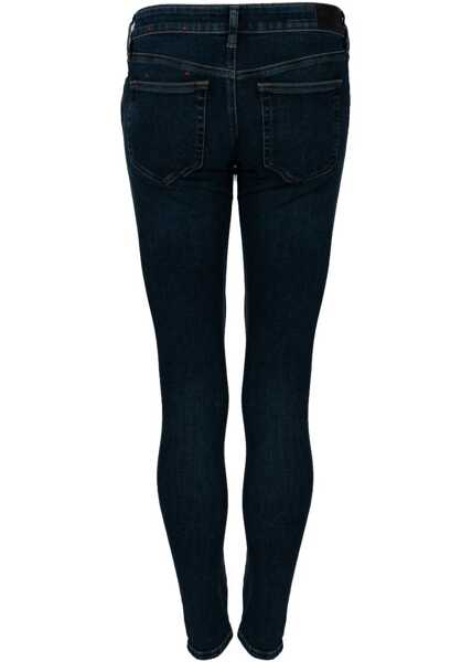 Pantaloni casual Diesel Slandy-Low 00SGSQ069TR Niebieski Barbati (BM 16664829) 5