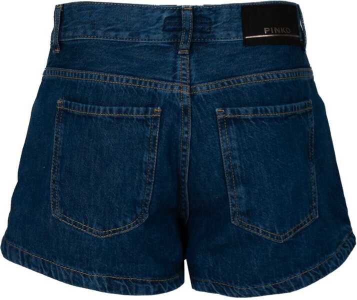 Pantaloni scurti Pinko Creativa 1J10W6 Granatowy Barbati (BM 16664835) 5