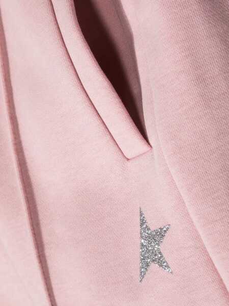 Pantaloni casual Golden Goose Jogging Pants Glitter Small Star PINK Fete (BM 16664916) 3