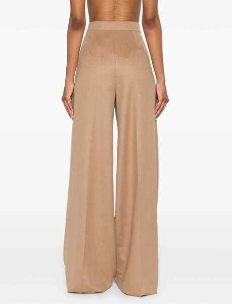 Pantaloni casual Max Mara Pants Fiesta Piano BEIGE Femei (BM 16664985) 4