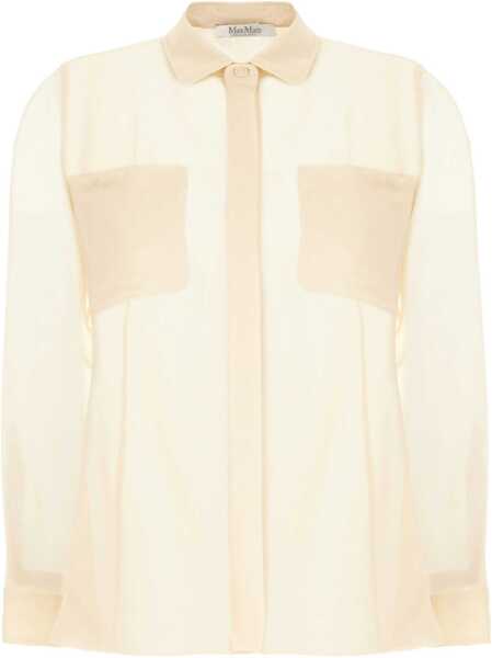 Bluze Max Mara Summer Clam Shirt IVORY Femei (BM 16665024) 1