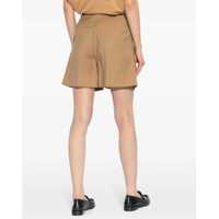 Pantaloni scurti Max Mara Dama - Pantaloni scurti Max Mara Cotton Shorts BEIGE Femei (BM 16665030) - B-mall.ro