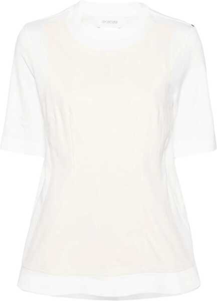 Tricouri SPORTMAX Howl T-Shirt WHITE Femei (BM 16665126) 1