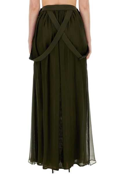 Fuste casual Max Mara Jedy Skirt MILITARY GREEN Femei (BM 16665222) 3