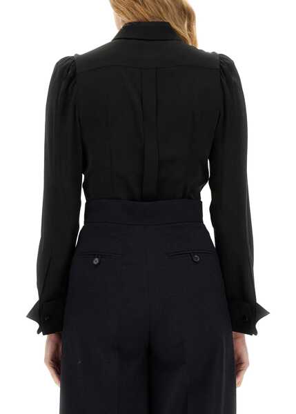 Bluze Max Mara Shirt With Bow BLACK Femei (BM 16665231) 3