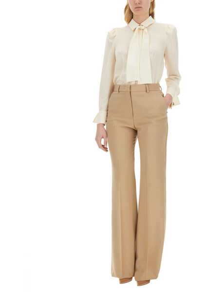 Bluze Max Mara Shirt With Bow BEIGE Femei (BM 16665234) 2