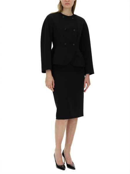 Sacouri office Max Mara Frond Jacket BLACK Femei (BM 16665240) 2