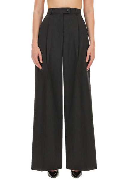 Pantaloni casual SPORTMAX Pants Sail BLACK Femei (BM 16665354) 1
