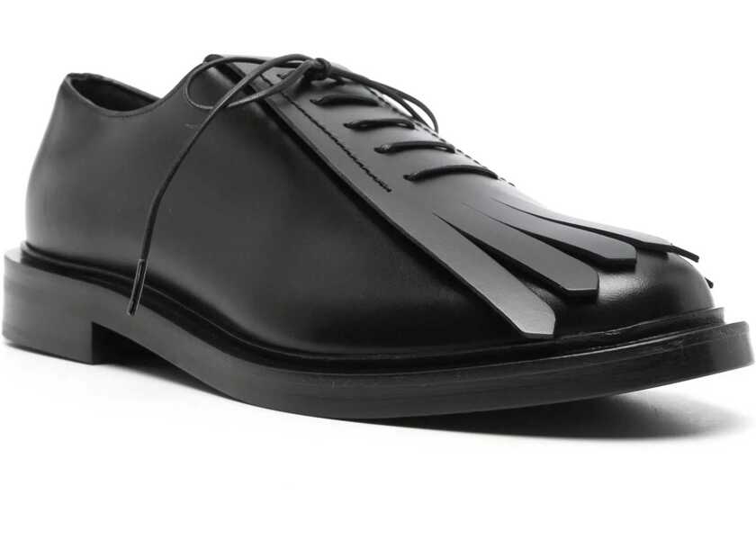 Pantofi casual Max Mara Leather Derby. BLACK Femei (BM 16665429) 2