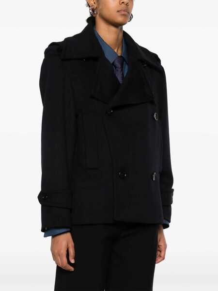 Paltoane Max Mara Coat Laveno BLUE Femei (BM 16665450) 3