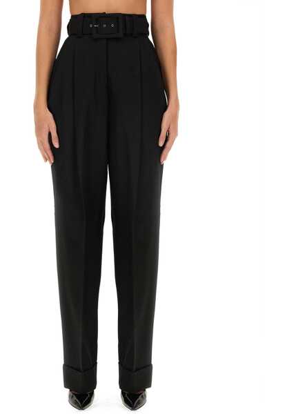 Pantaloni casual Max Mara Street Piano Pants BLACK Femei (BM 16665528) 1