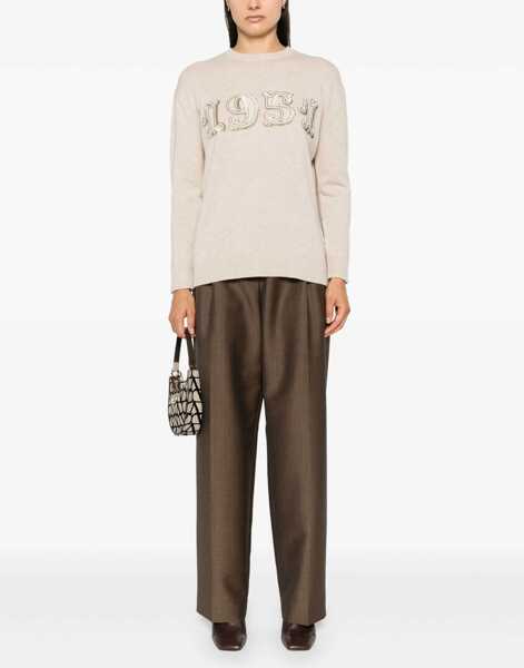 Pulovere casual Max Mara Shirt Plata BEIGE Femei (BM 16665564) 2